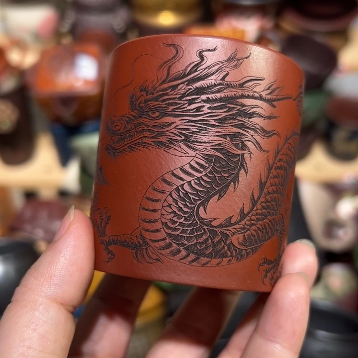 茶杯紫砂宜兴紫砂主人杯