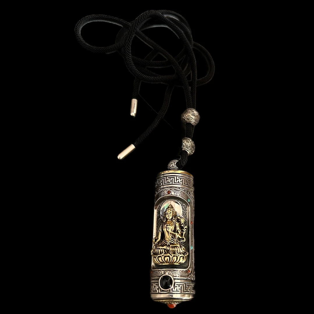 吊坠925银 V6852银吊坠（大势至）孤品