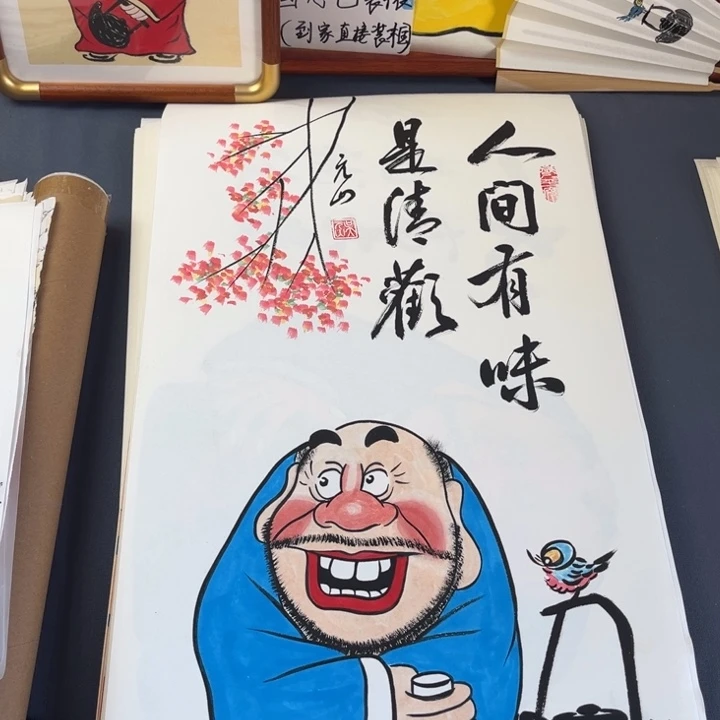 国画禅意画纯手绘作品