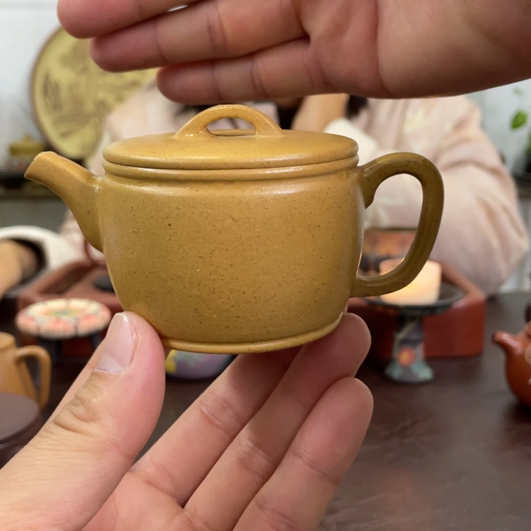 紫砂茶壶汉瓦段泥