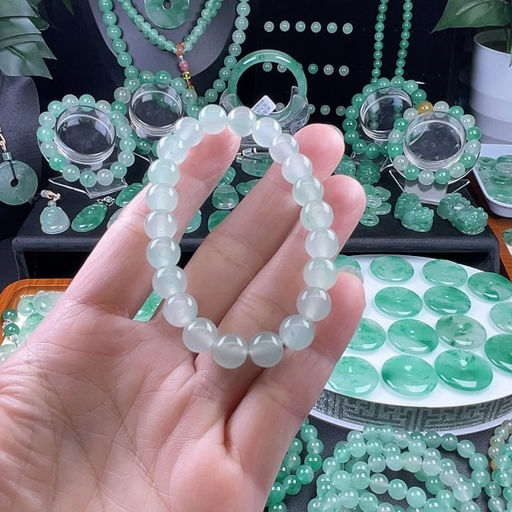 石英质玉未镶嵌手串