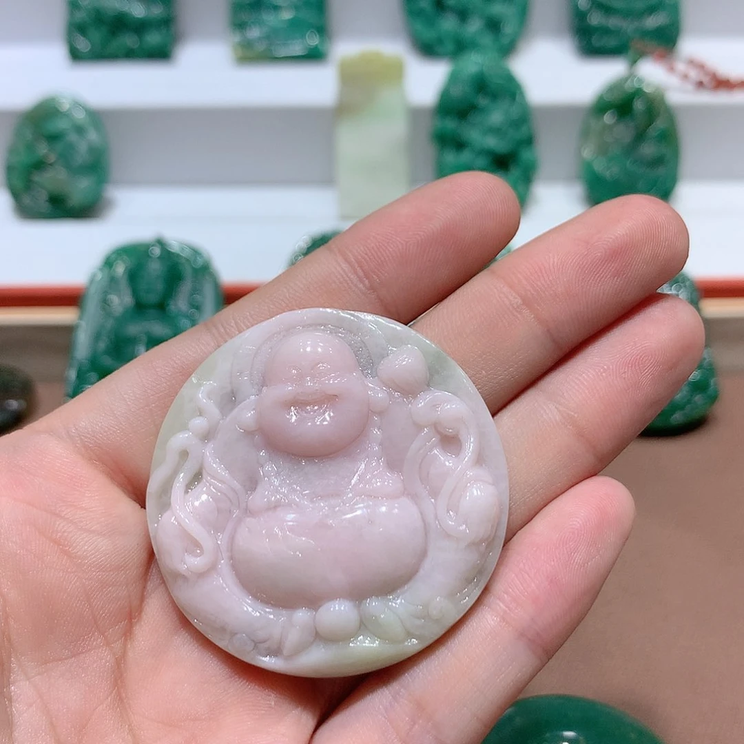 独山玉挂件未镶嵌风**淡