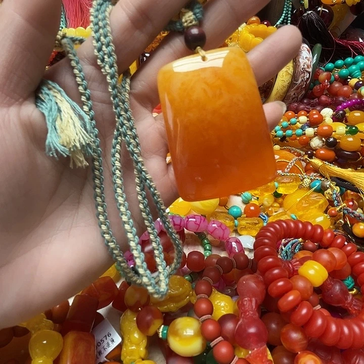 树脂制品2438糖果色无事牌