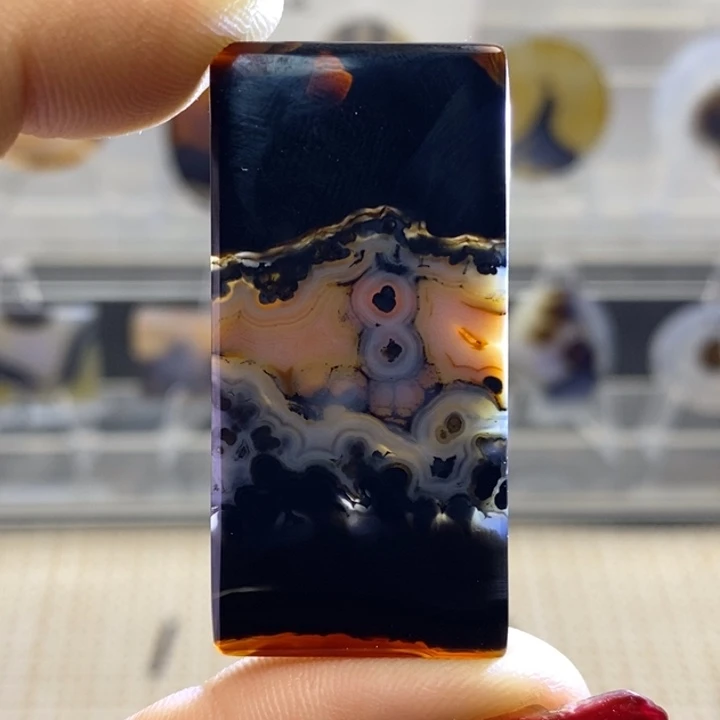 玛瑙/玉髓未镶嵌颈饰