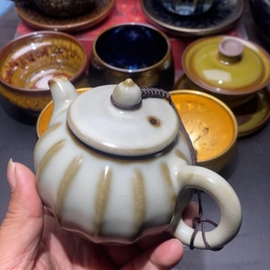 茶盏建盏主人杯茶壶盖碗品茗杯033