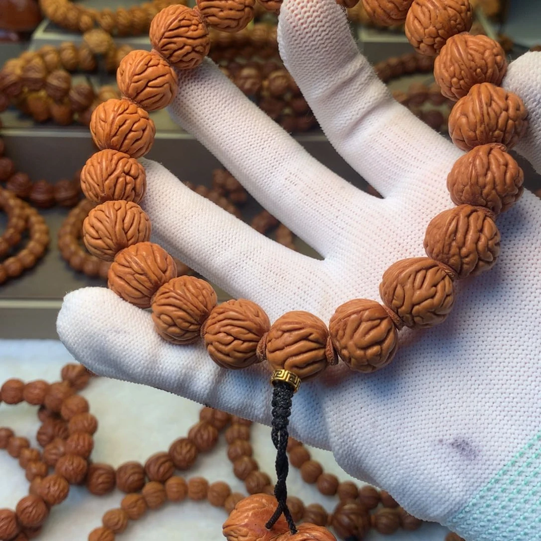 桃核吊坠秦岭龙纹