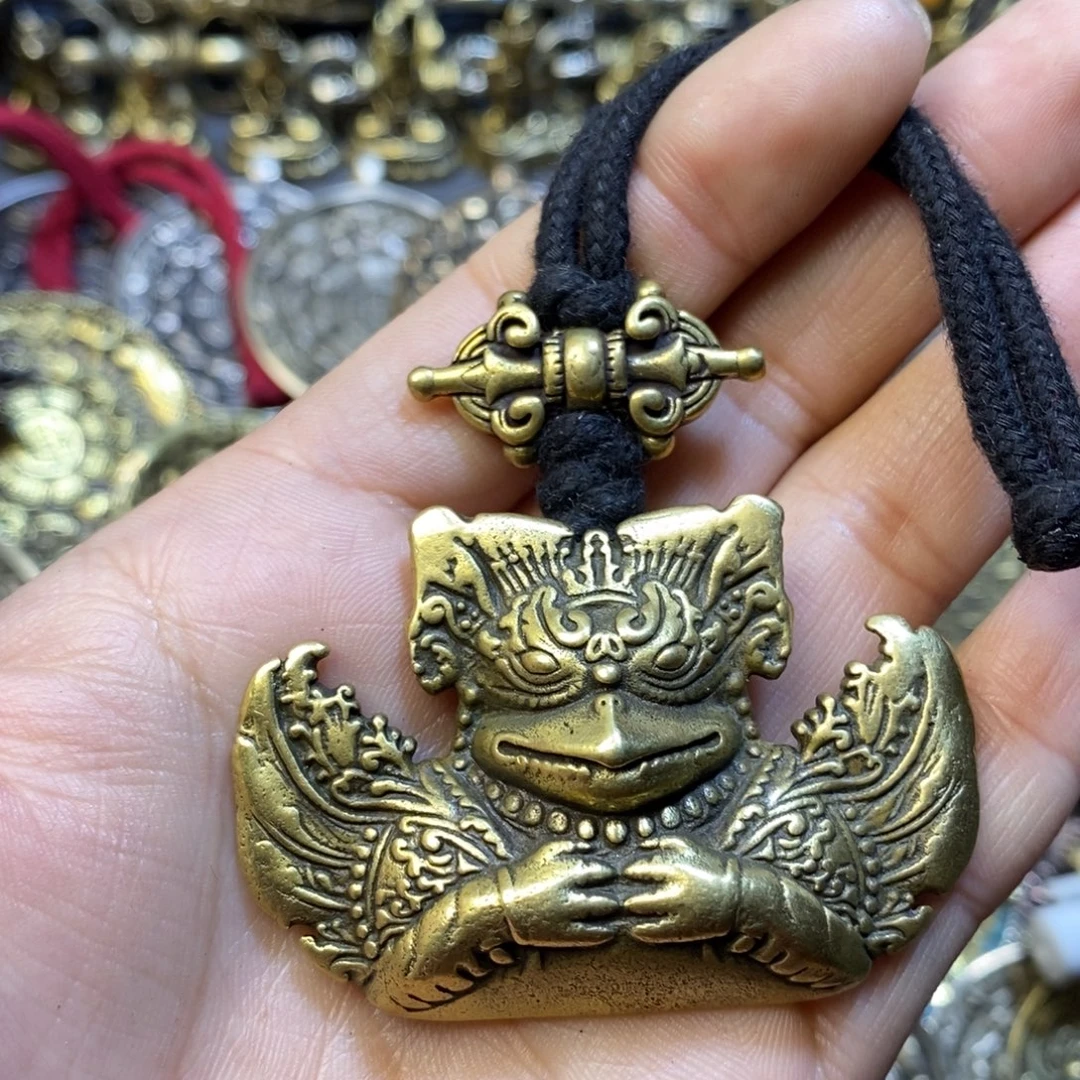 藏式大鹏鸟搭配挂件