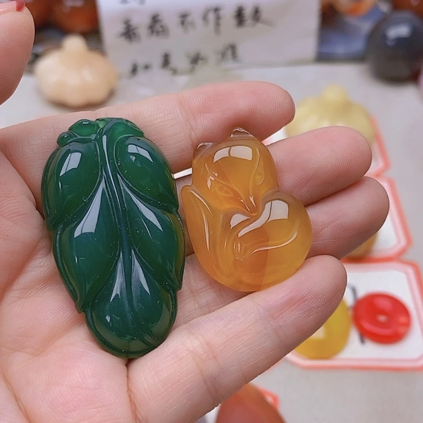 【闪购商品】未镶嵌玛瑙/玉髓珠宝半成品静*