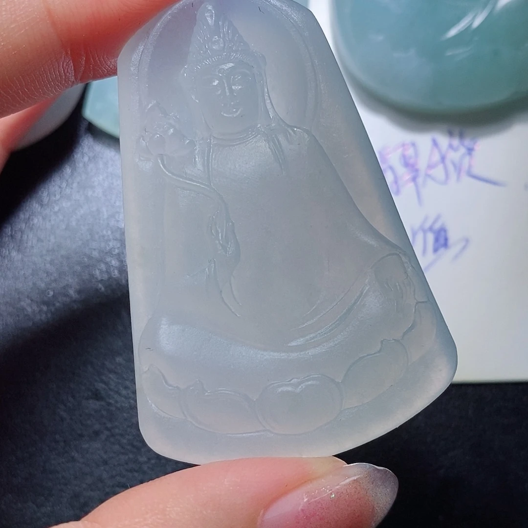 定制翡翠未镶嵌毛货付款后联系客服确认抛光