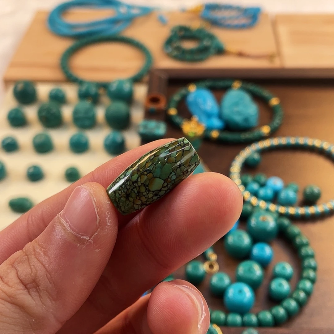 绿松石未镶嵌配饰