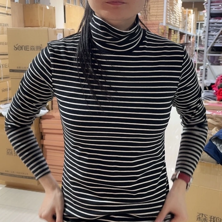 条纹打底170尺码120到135斤