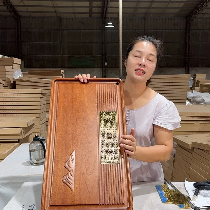 花梨木茶盘63*35尺寸