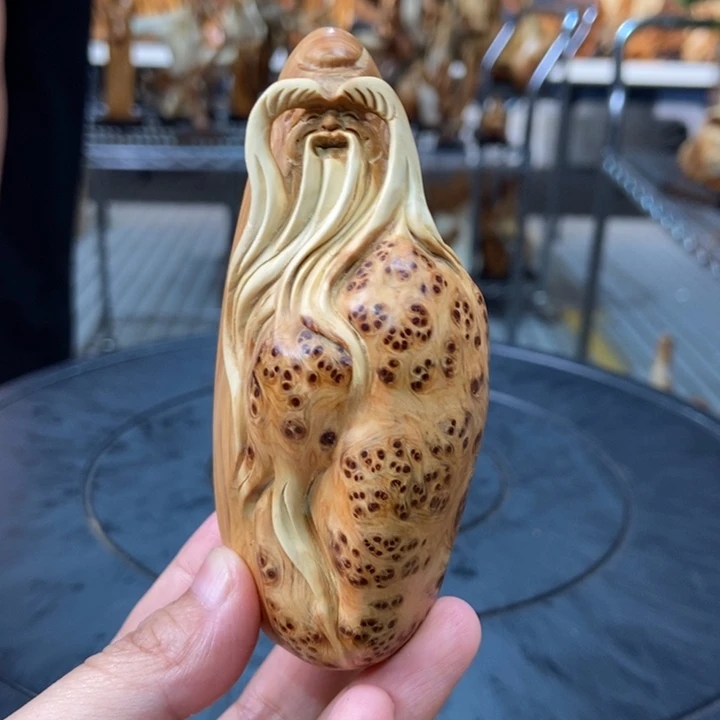 柏木（崖柏）手把件