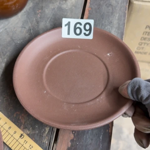 泥塑磁州窑出口尾货干烧盘遐思品