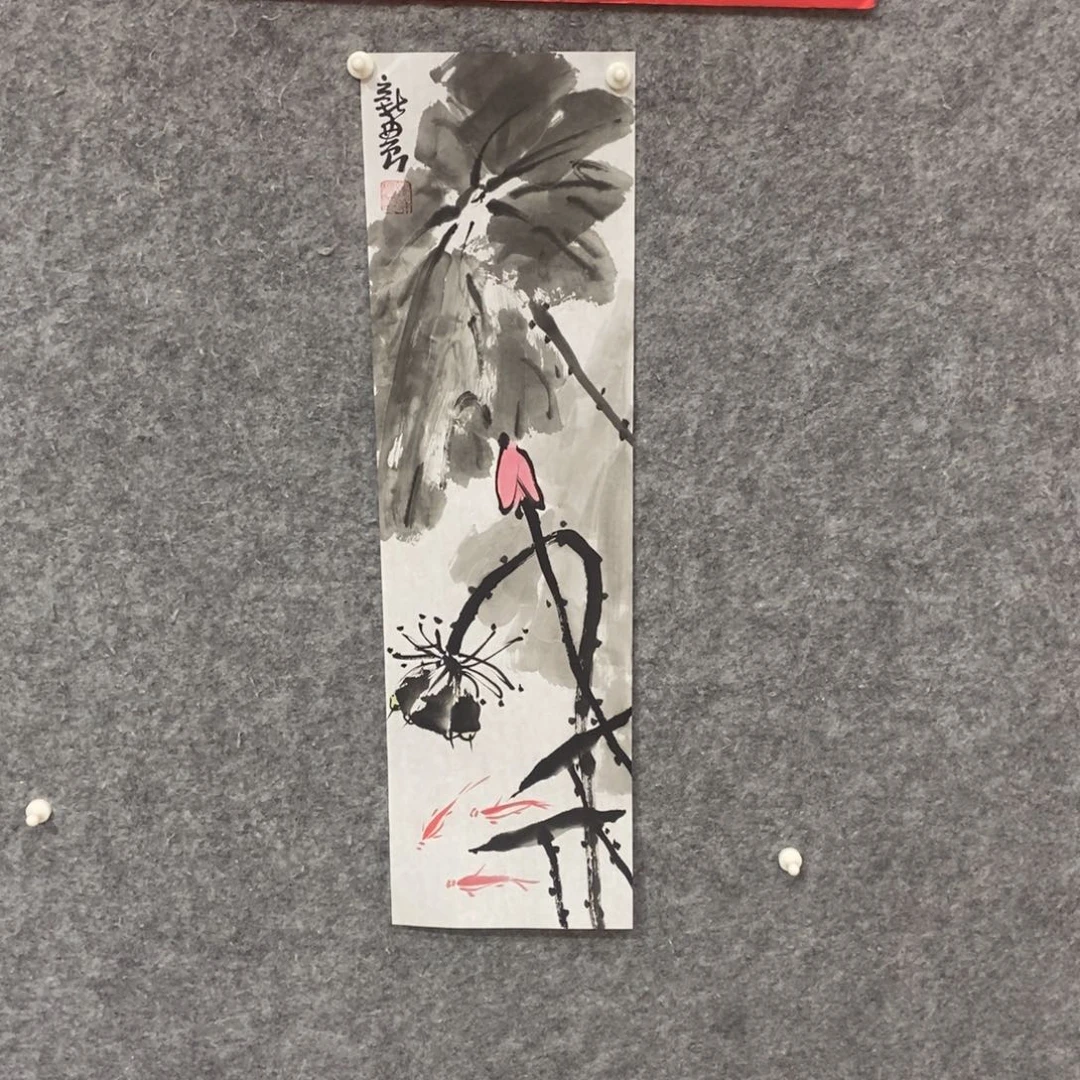 国画缪新龙国画花鸟作品