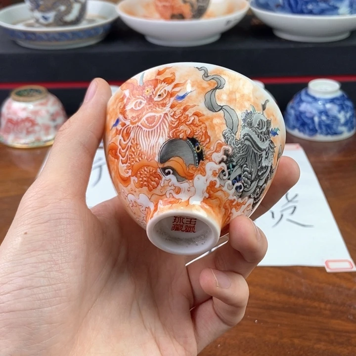 杯景德镇手绘陶瓷艺术