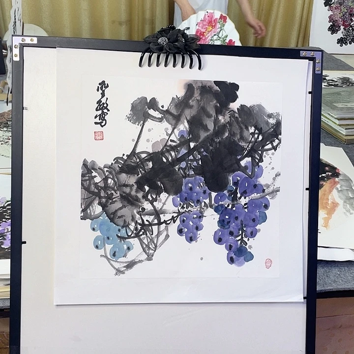 国画张圣敏先生纯手绘作品