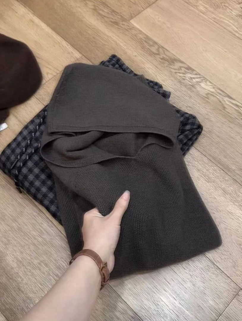 【反季清货】七言家 莲雾灰菠萝针软糯无缝连帽1