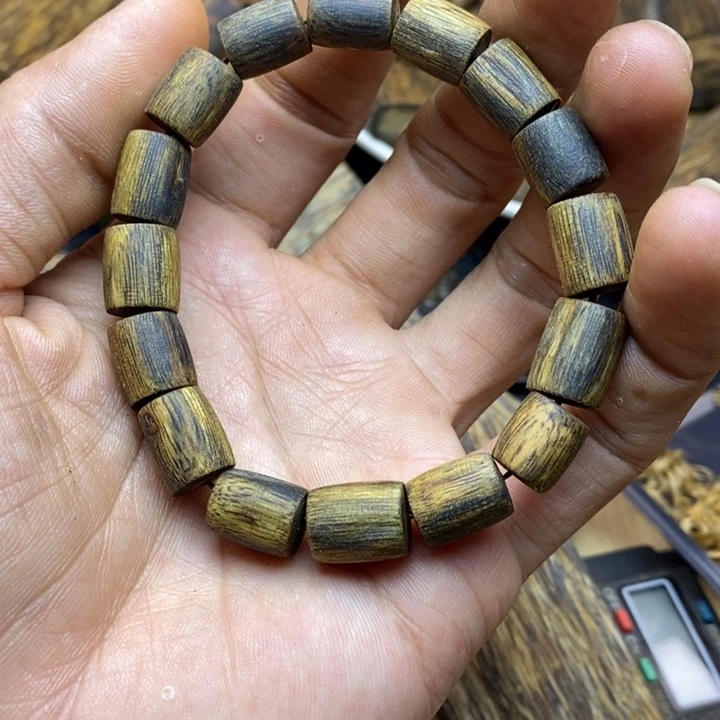 手串沉香棋楠沉香10mm桶珠