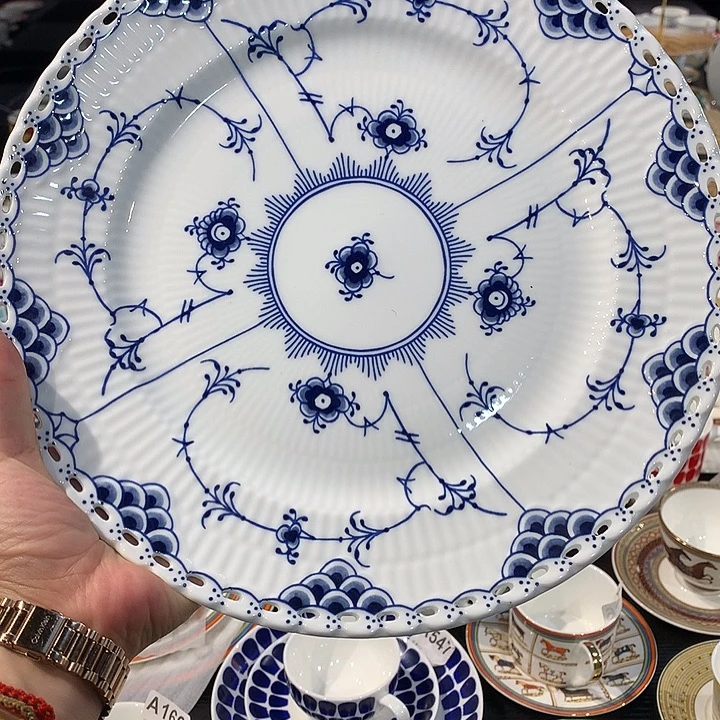 瓷片不完美餐盘一个