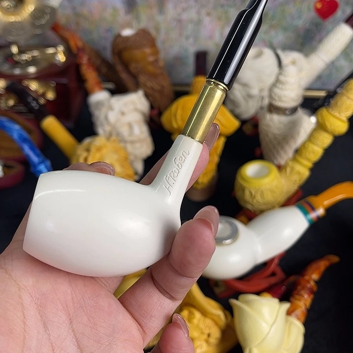 海泡石烟斗大号子弹橡果