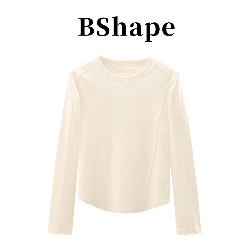 秋冬新款 美人鱼骨 慕斯暖绒百搭运动长袖5891