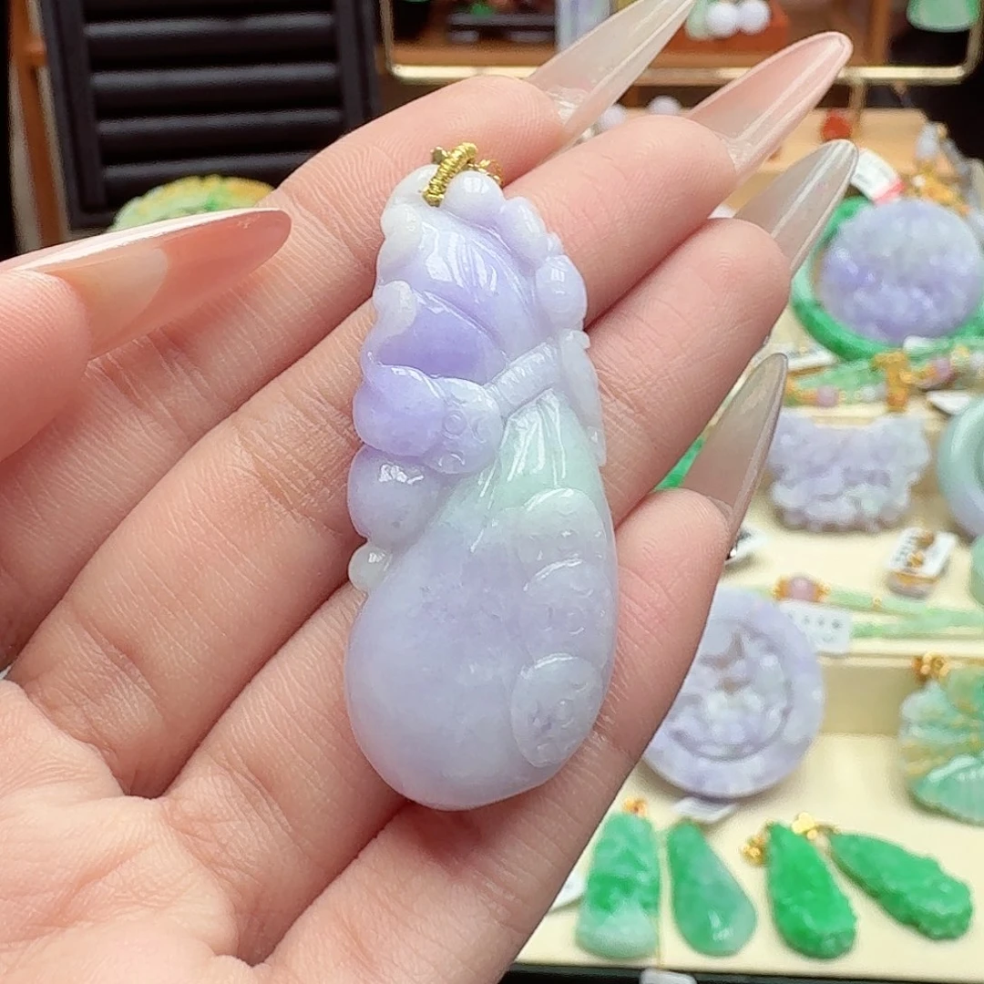 颈饰未镶嵌翡翠翡翠吊坠