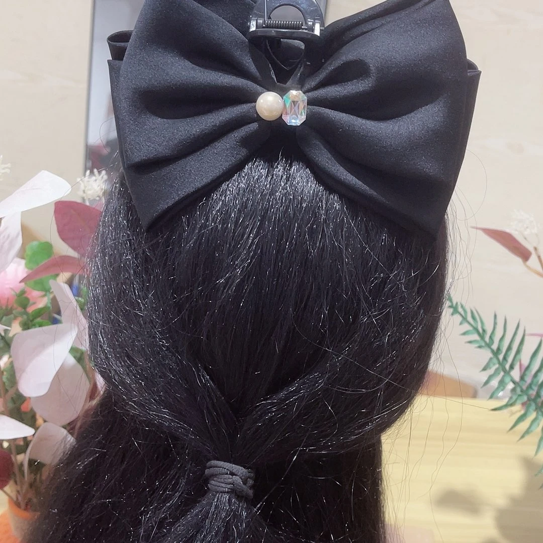 布艺铁合金蝴蝶结发夹