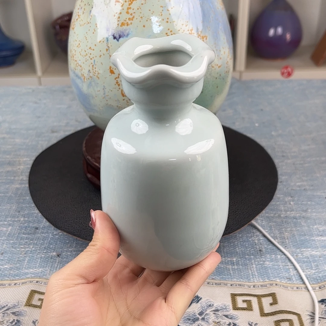 瓷片花器摆件精品