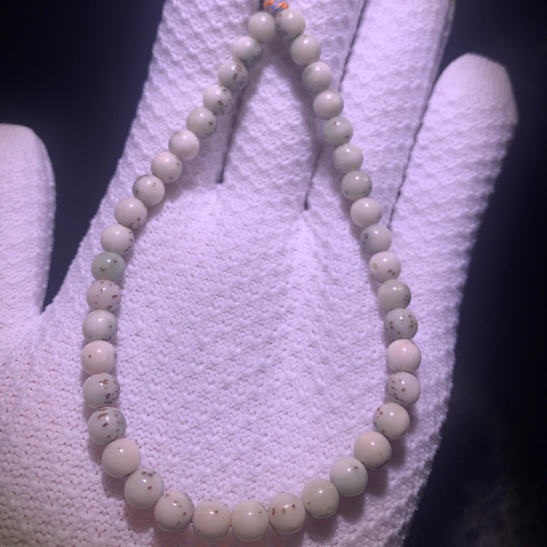 海南-星月6圆河豚精品手持  复古文艺大留白