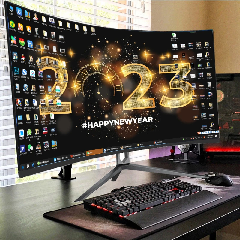 32英寸曲面144HZ大屏幕2K台式液晶电脑165显示器32寸曲面屏