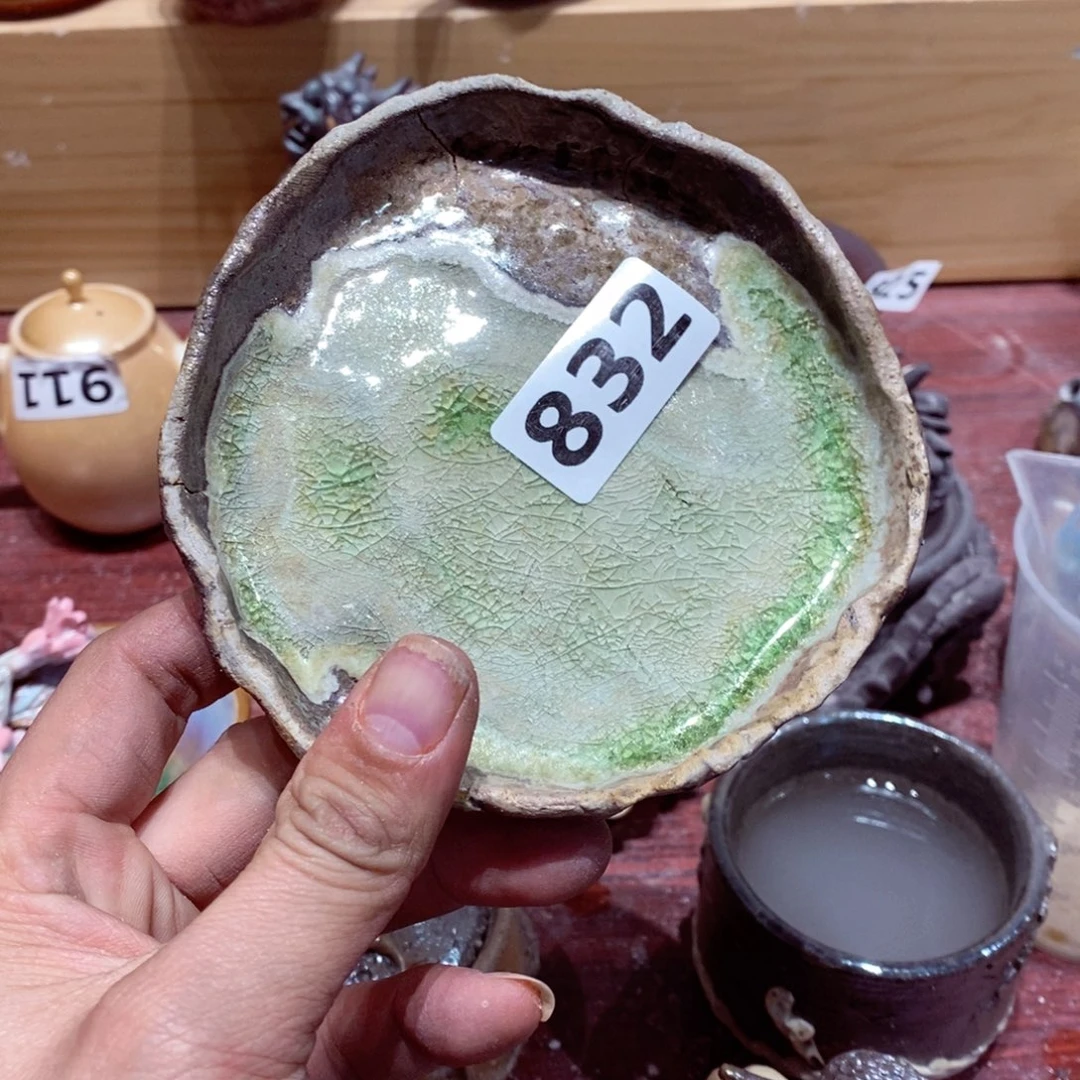 瑕疵，柴烧茶具陶瓷杯子
