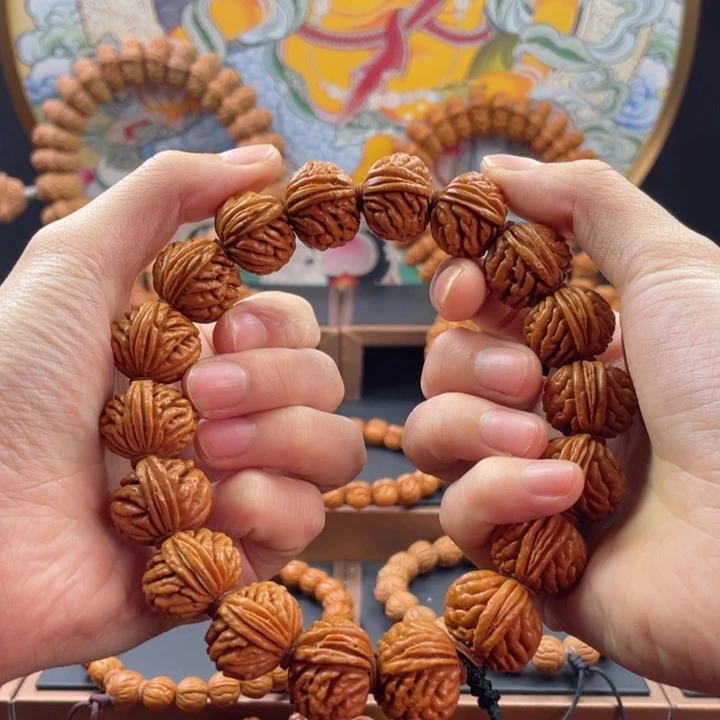 桃核手串龙纹桃核矮刺