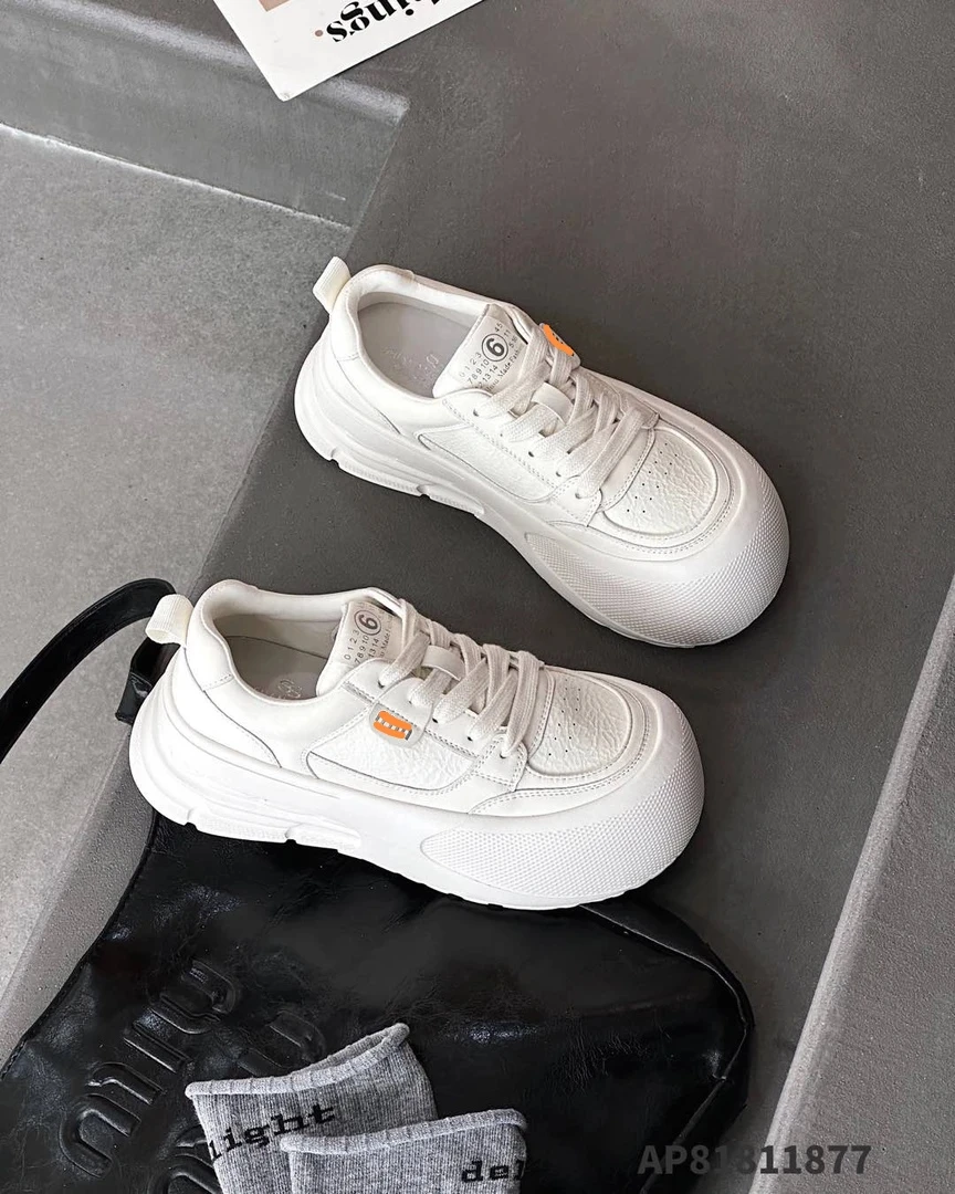 韩版透气女鞋网面厚底爱拍LG小白鞋夏季春季运动风平跟时尚休闲鞋