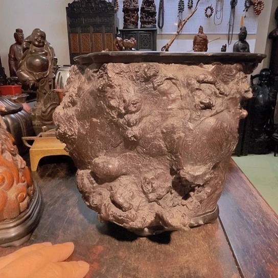 香榧木打**客笔筒笔筒笔