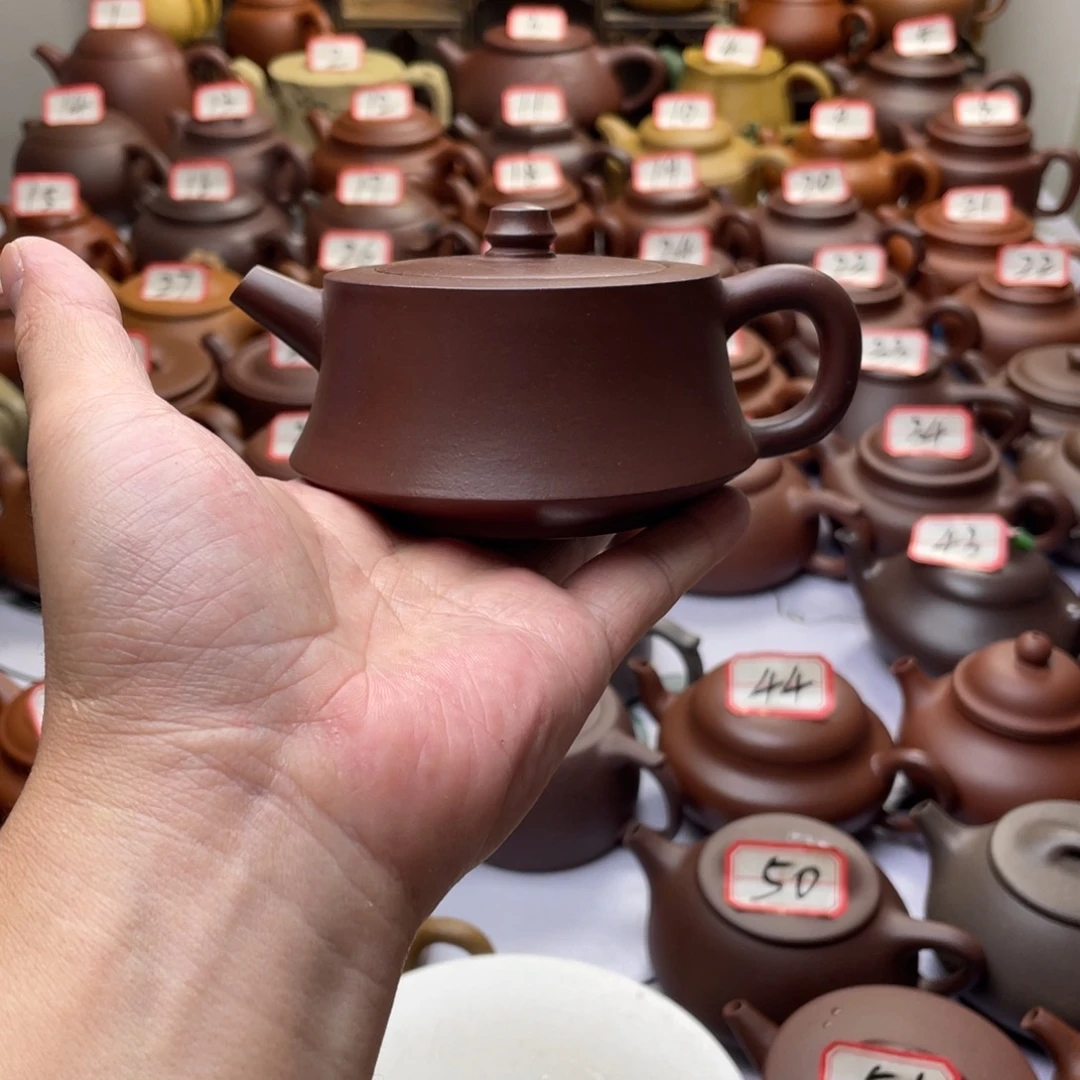 茶壶紫砂宜兴紫砂半手工