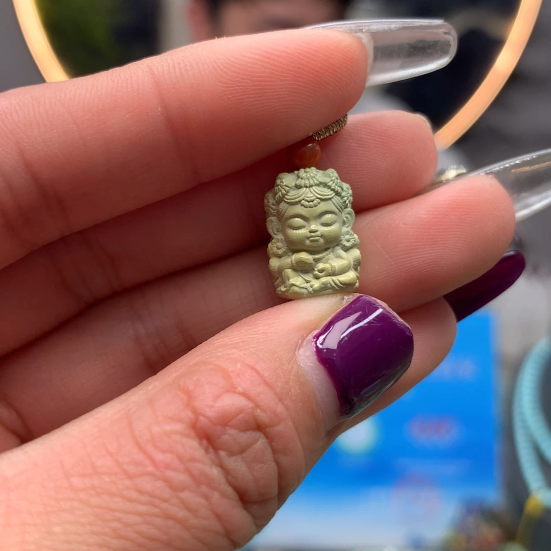 绿松石挂件未镶嵌