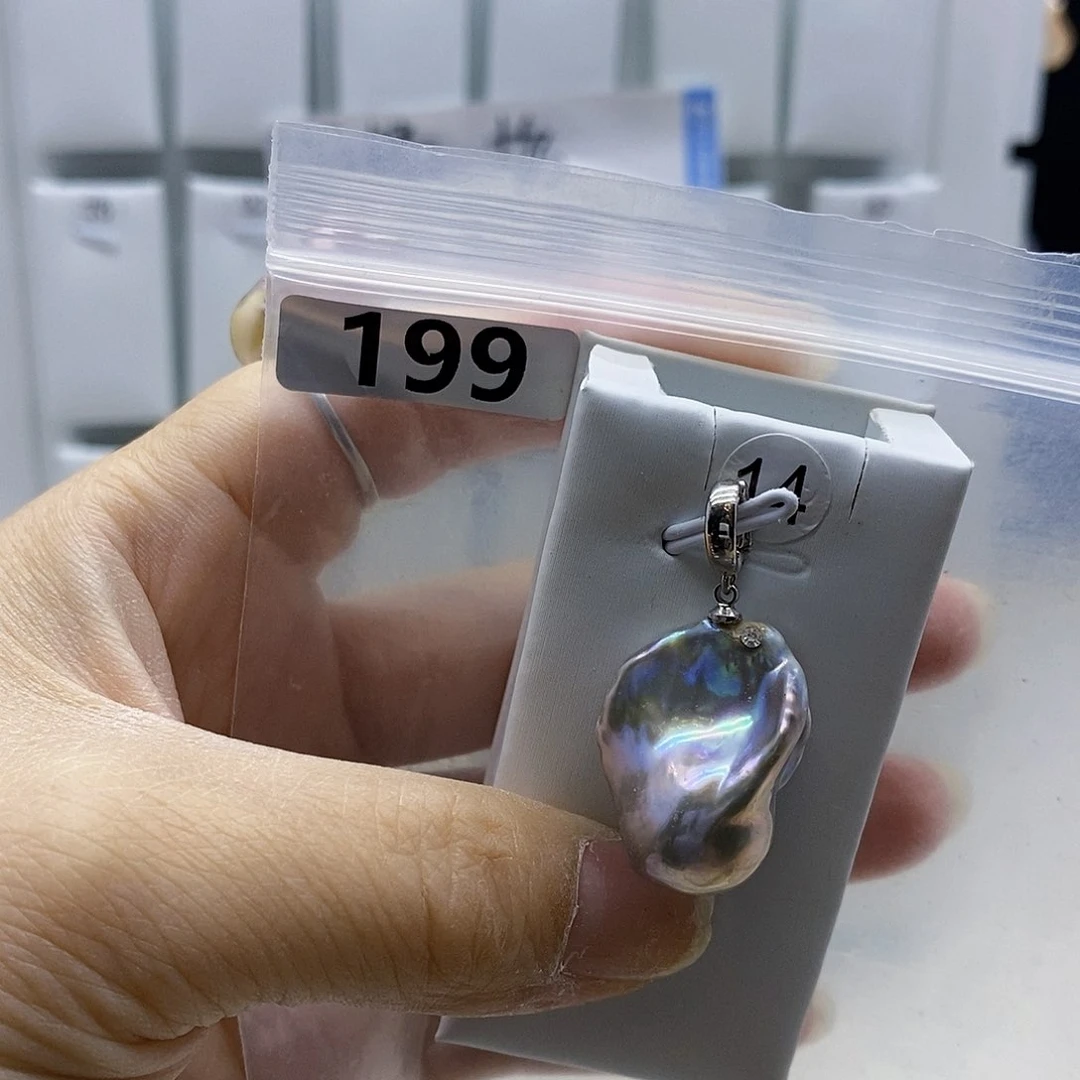 颈饰合金淡水珍珠