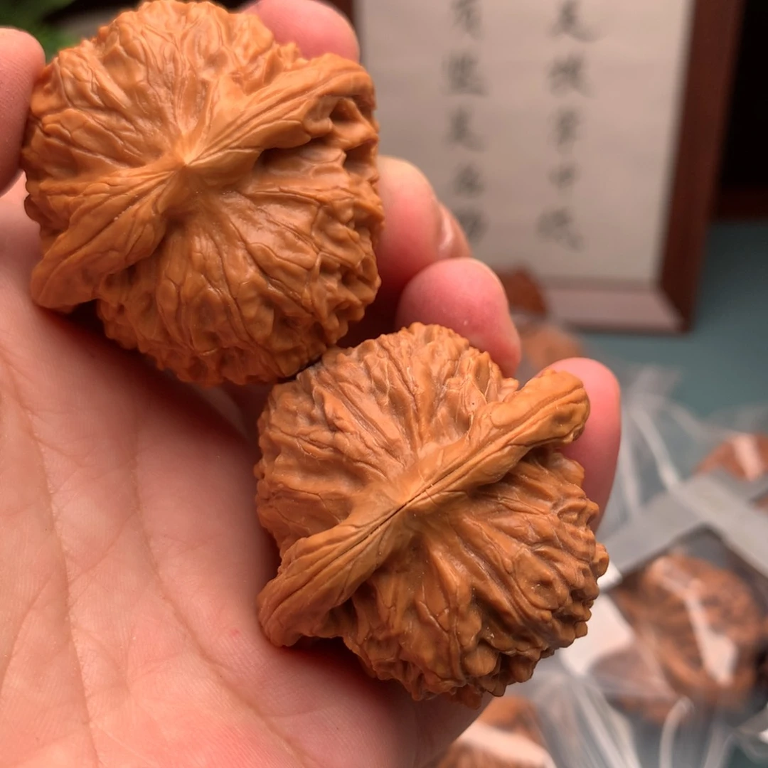 把件文玩核桃江*客金麒麟47