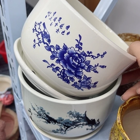 陶瓷多肉绿植陶瓷花盆