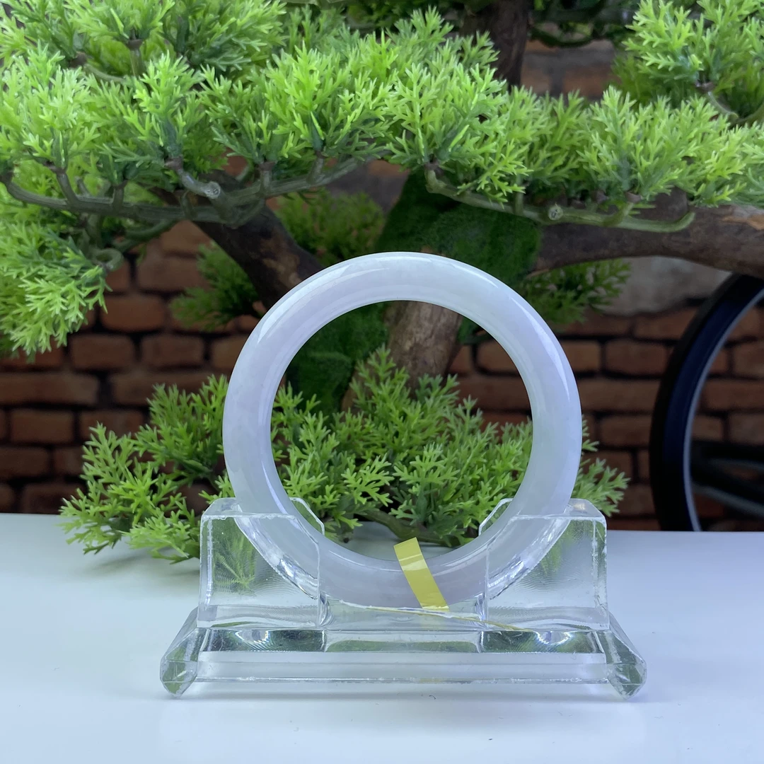 55.8【刀客砍价王】妮妮-天然缅甸A货翡翠手镯 K18