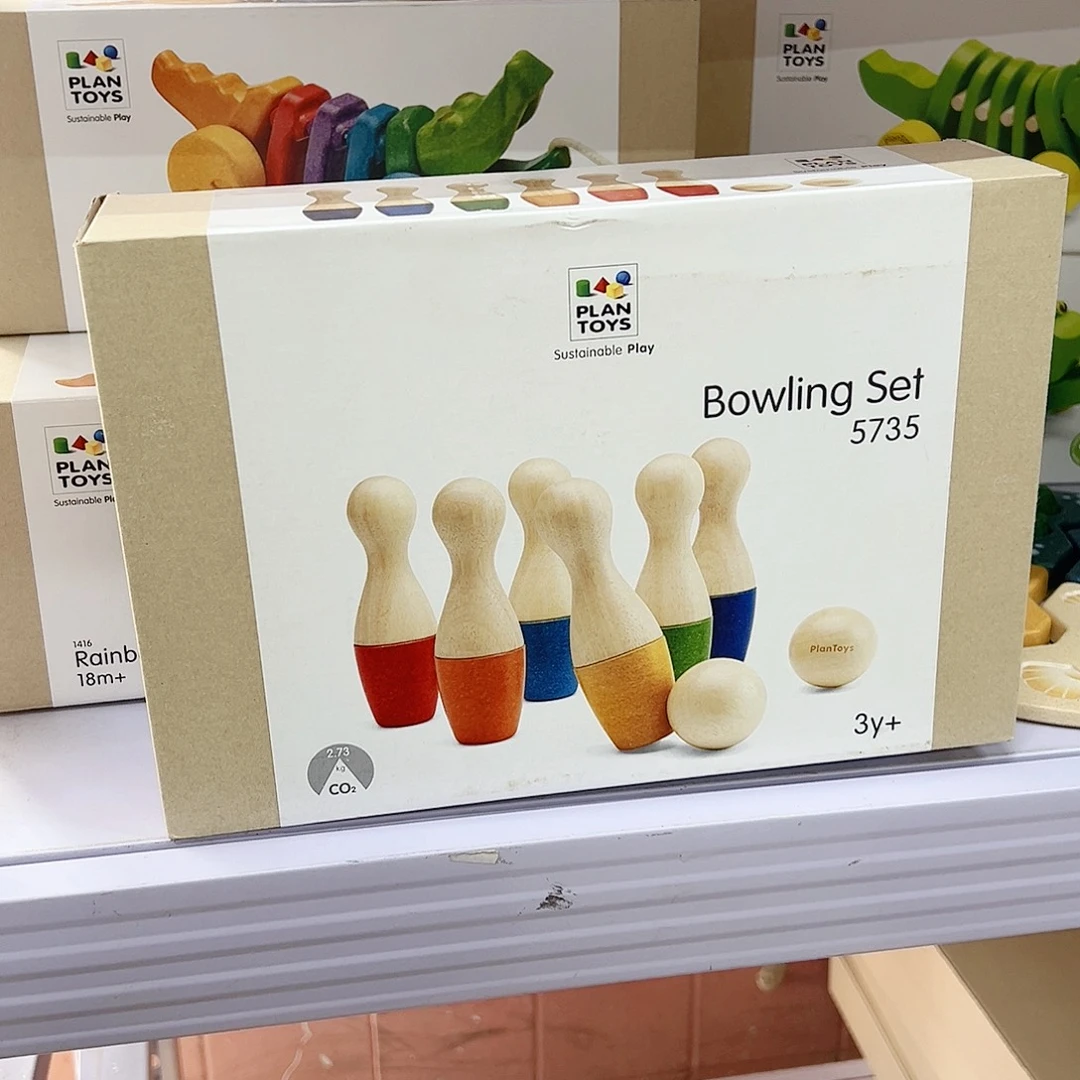 塑料5735保龄球plantoys