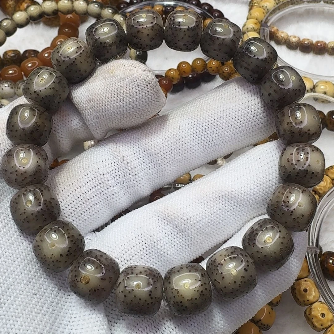 星月菩提吊坠11黑冰月朗星稀