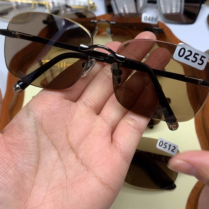 一体款无框茶水晶0255