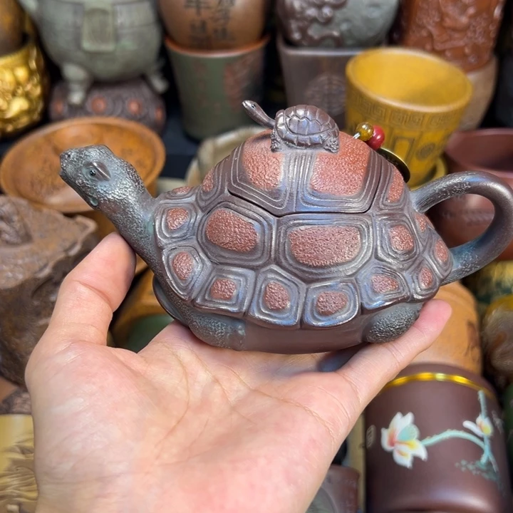 紫砂茶杯宜兴紫砂杯子