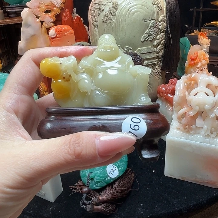 印石昌化石寿山石印章8