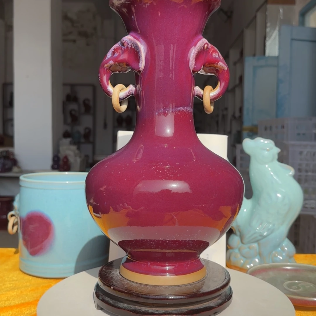 陶摆件郑家钧瓷摆件