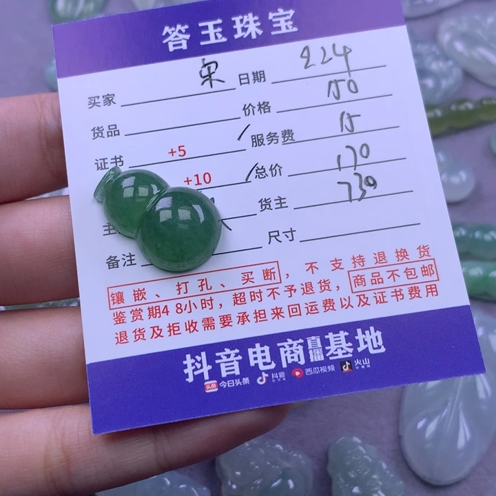 颈饰未镶嵌翡翠宋*傅