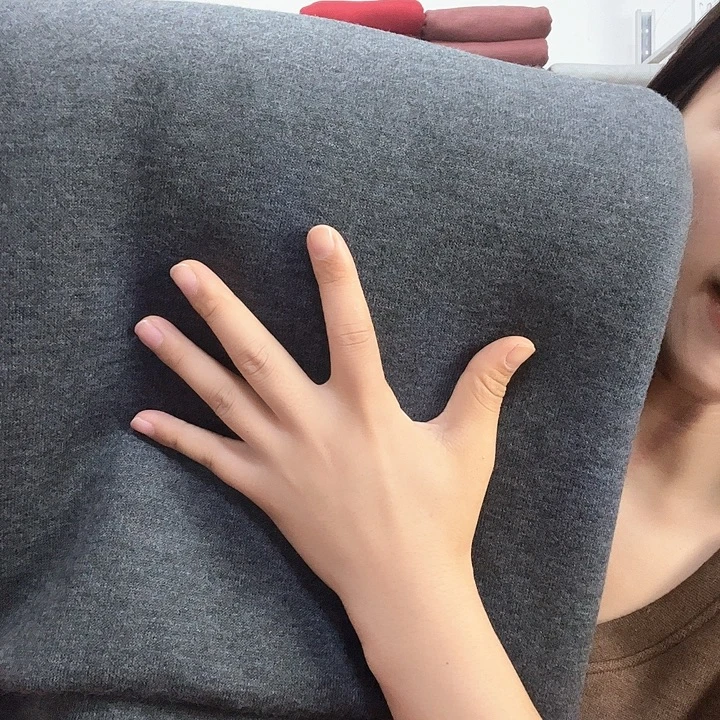 深灰色真丝羊绒两米
