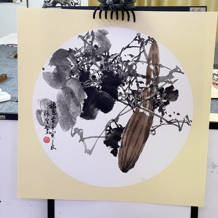 国画张圣敏先生纯手绘作品